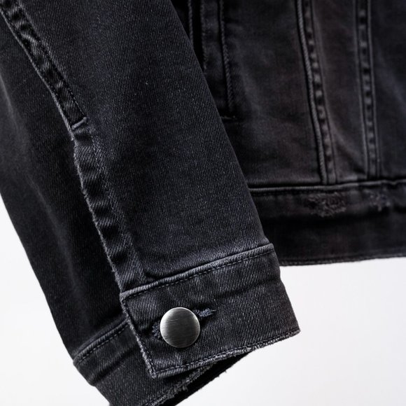 Frame Grey Denim Jacket - Picture 6 of 14